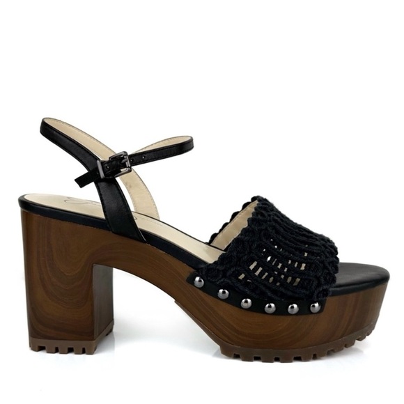 NEW! Jessica Simpson Black Timia Platfrom Clog - Size 9.5 - Picture 2 of 13